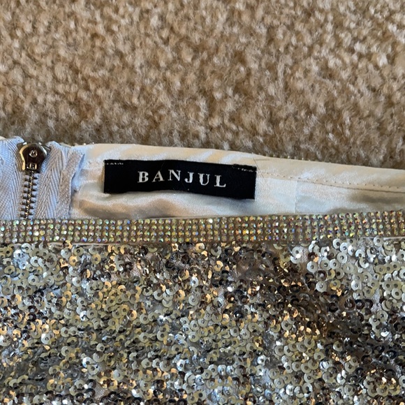 Banjul sequin mini skirt - Picture 4 of 6